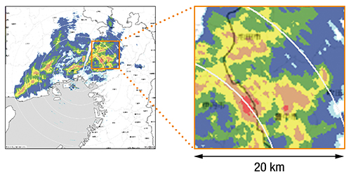 WR110 weather observation image captures