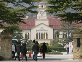 阪急「門戸厄神駅」周辺、文教地区大学のイメージ