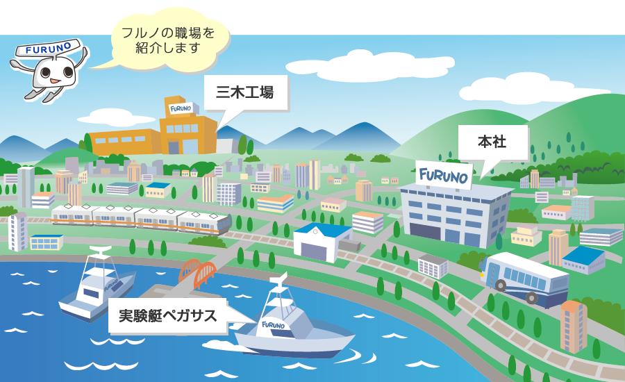 職場紹介 採用情報 Furuno 古野電気 企業情報サイト