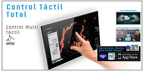 NavNet TZtouch website in Spanish language