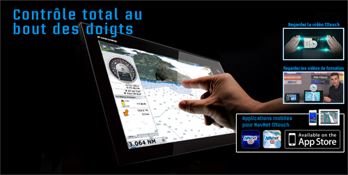 NavNet TZtouch website in French language