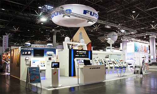 FURUNO booth at boot Dusseldorf 2015