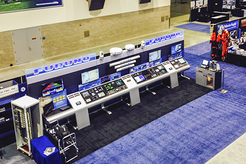 FURUNO booth at PME 2015