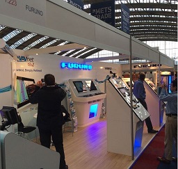 FURUNO booth at Marine Equipment Trade Show2015