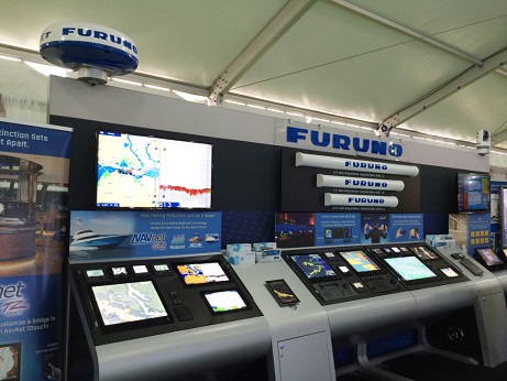 FURUNO booth at Miami International Boat Show 2016