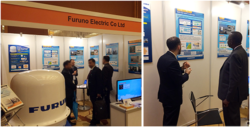 FURUNO booth during InterMET Asia 2016 exhibition